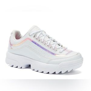 White Chunky Sneakers